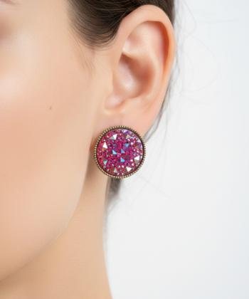 گوشواره زنانه قلم فلزي مدل earringMODERN14