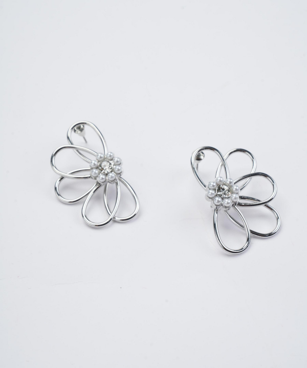 گوشواره زنانه قلم فلزی مدل earringluxury02