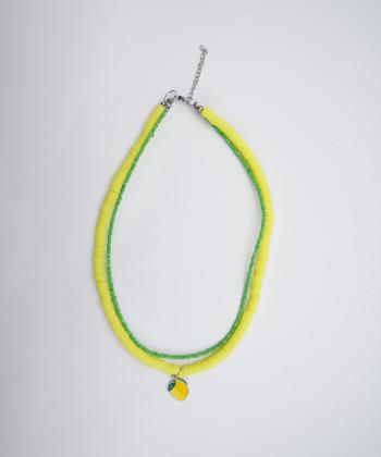 گردنبند زنانه قلم فلزي مدل necklace2L04