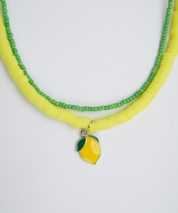 گردنبند زنانه قلم فلزی مدل necklace2L04