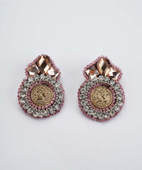 گوشواره زنانه قلم فلزی مدل earringLE58