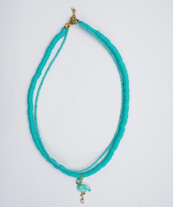 گردنبند زنانه قلم فلزي مدل necklace2L02