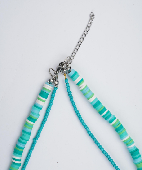 گردنبند زنانه قلم فلزی مدل necklace2L12