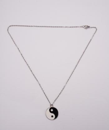 گردنبند زنانه قلم فلزي مدل necklaceChain02