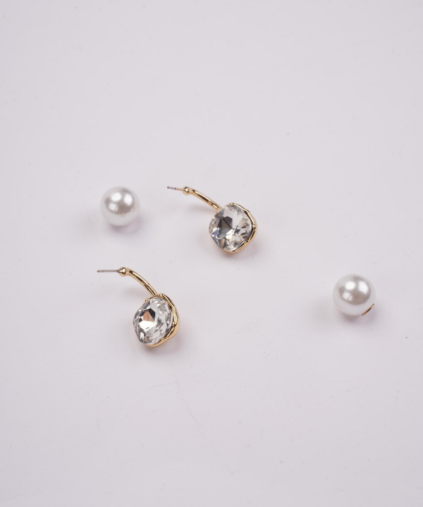 گوشواره زنانه قلم فلزی مدل earringluxury03