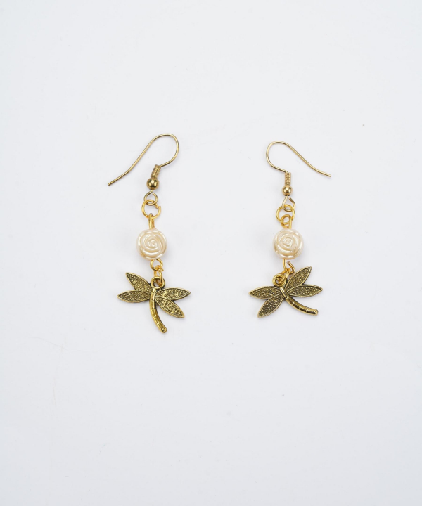 گوشواره زنانه قلم فلزی مدل earringLE06