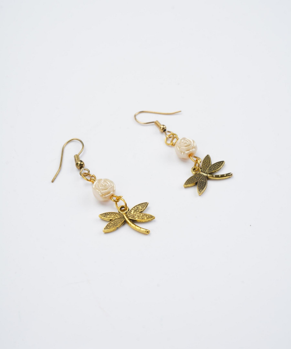 گوشواره زنانه قلم فلزی مدل earringLE06