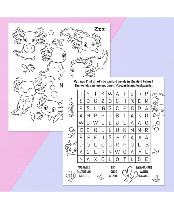 كتاب Axolotls