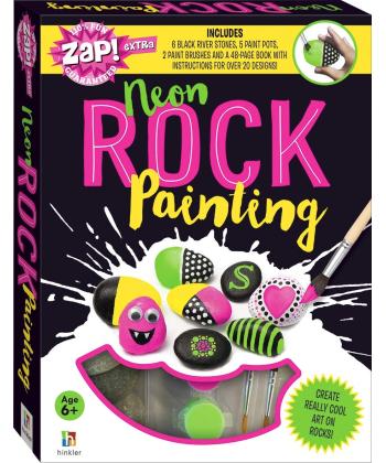 كتاب Neon Rock Painting