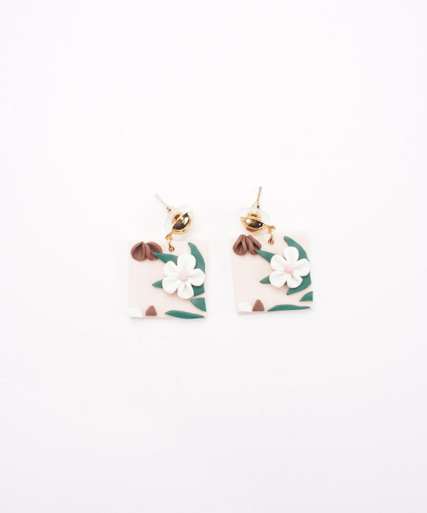گوشواره زنانه قلم فلزی مدل earringpoli10