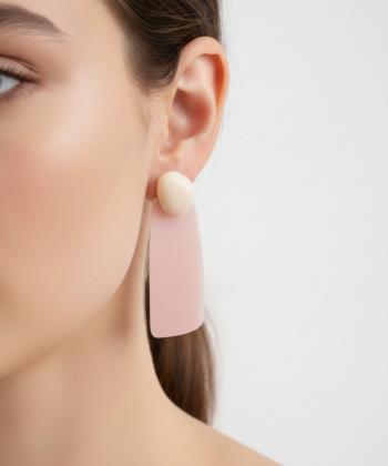 گوشواره زنانه قلم فلزي مدل earringMODERN10