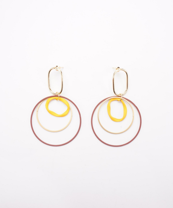 گوشواره زنانه قلم فلزی مدل earringMODERN06