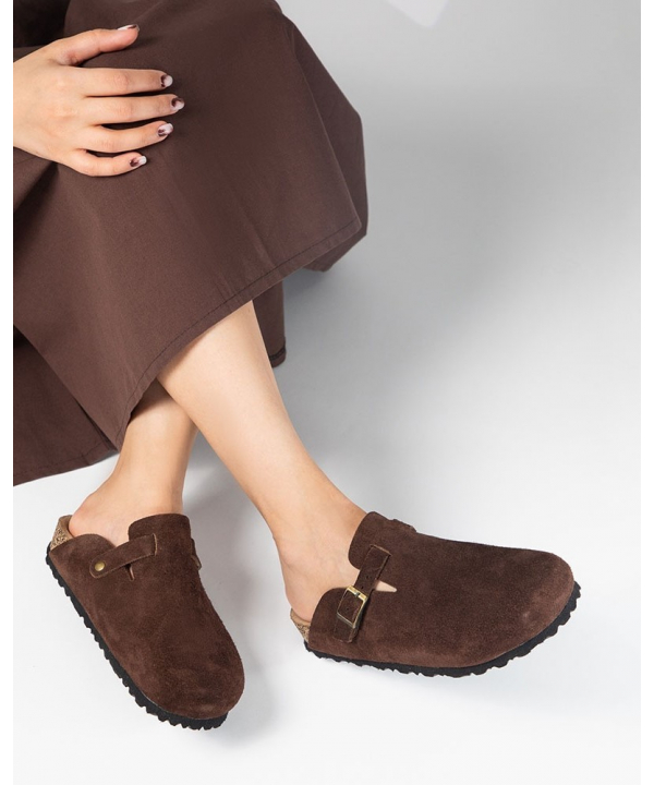 صندل زنانه چرم طبیعی برتونیکس Berttonix مدل PS-0323