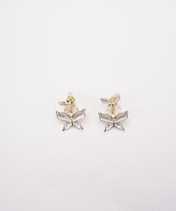 گوشواره زنانه قلم فلزي مدل earringminimal02