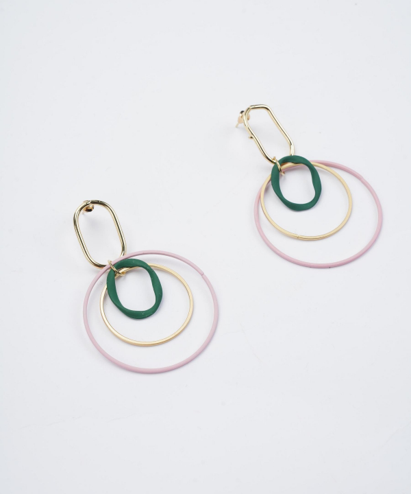 گوشواره زنانه قلم فلزی مدل earringMODERN08
