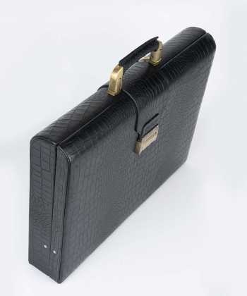 کیف سامسونت مردانه چرم کروکو Croco Leather مدل پینتون