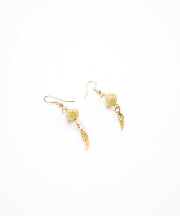 گوشواره زنانه قلم فلزی مدل earringLE09