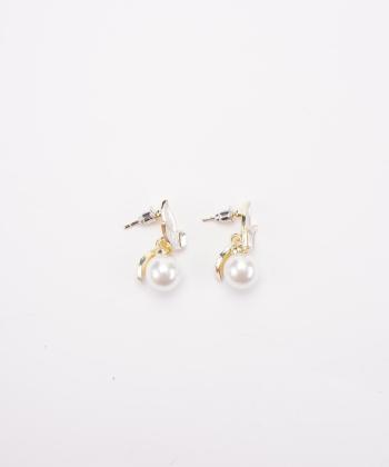 گوشواره زنانه قلم فلزي مدل earringminimal01