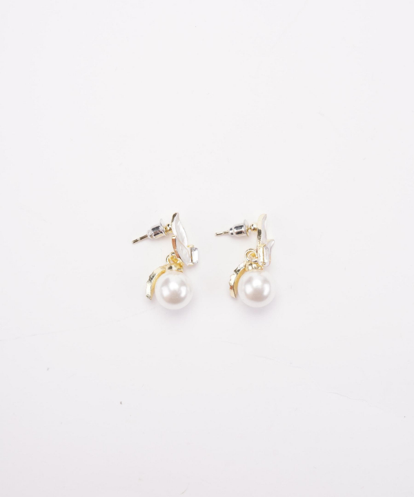 گوشواره زنانه قلم فلزی مدل earringminimal01
