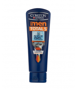 ژل اصلاح ریش مردانه کامان Comeon مدل Total5 حجم 200 میلی لیتر