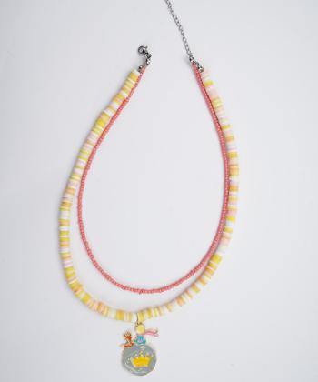 گردنبند زنانه قلم فلزي مدل necklace2L06