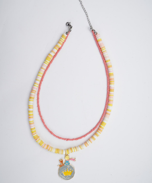 گردنبند زنانه قلم فلزی مدل necklace2L06