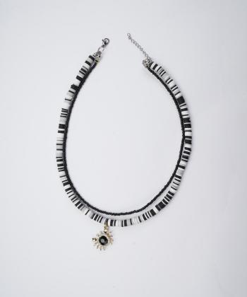 گردنبند زنانه قلم فلزي مدل necklace2L08