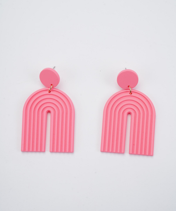 گوشواره زنانه قلم فلزی مدل earringpoli14