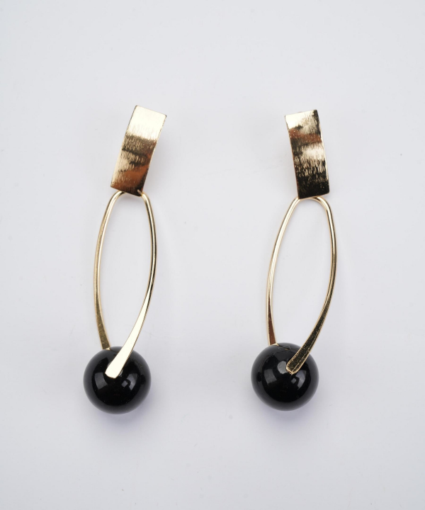 گوشواره زنانه قلم فلزی مدل earringMODERN05