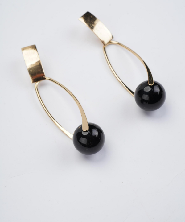 گوشواره زنانه قلم فلزی مدل earringMODERN05