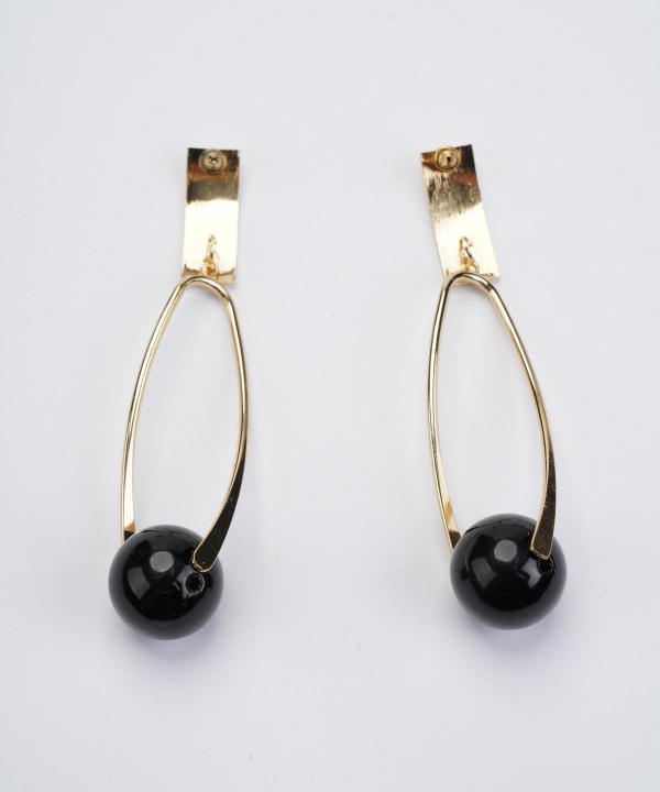 گوشواره زنانه قلم فلزی مدل earringMODERN05