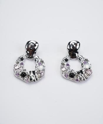 گوشواره زنانه قلم فلزي مدل earringluxury05