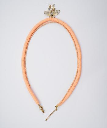 گردنبند زنانه قلم فلزي مدل necklace2L11