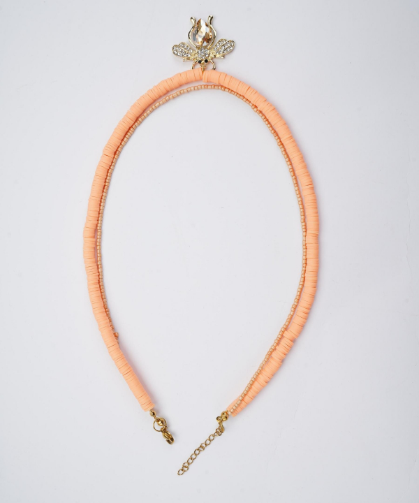 گردنبند زنانه قلم فلزی مدل necklace2L11