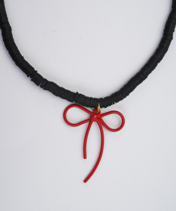 گردنبند زنانه قلم فلزی مدل necklacefimo07