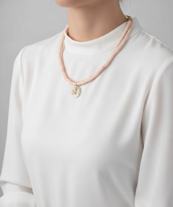 گردنبند زنانه قلم فلزي مدل necklace2L10