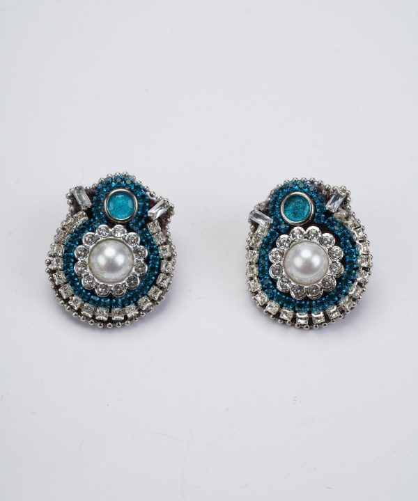 گوشواره زنانه قلم فلزی مدل earringLE59