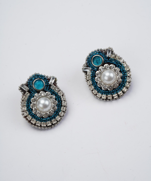 گوشواره زنانه قلم فلزی مدل earringLE59