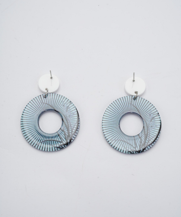 گوشواره زنانه قلم فلزی مدل earringplexHE02