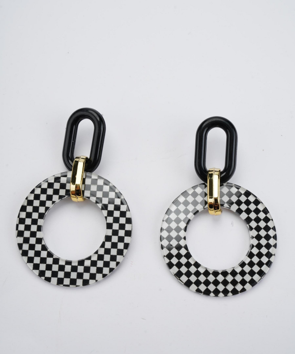 گوشواره زنانه قلم فلزی مدل earringMODERN04