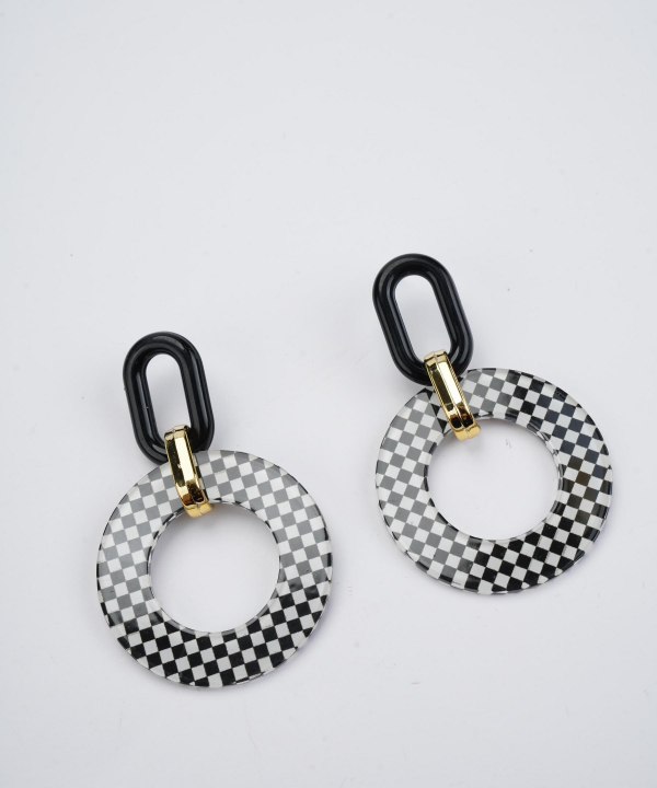 گوشواره زنانه قلم فلزی مدل earringMODERN04