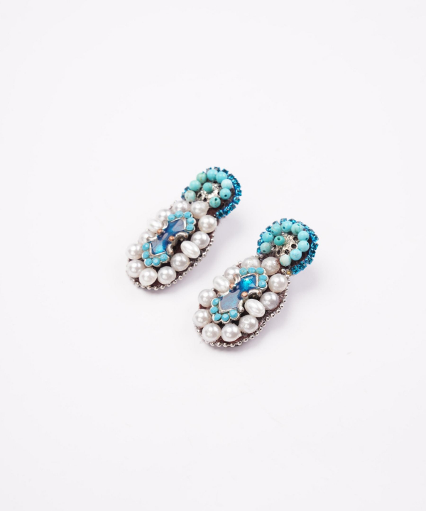 گوشواره زنانه قلم فلزی مدل earringLE60