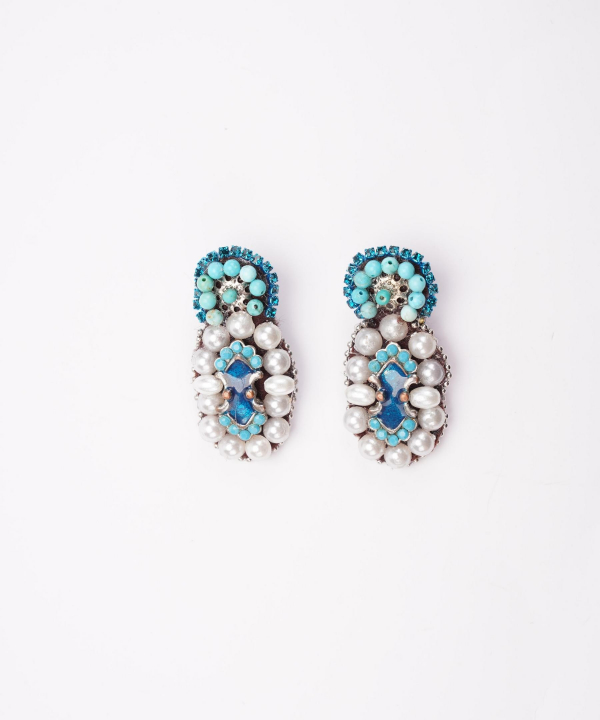 گوشواره زنانه قلم فلزی مدل earringLE60
