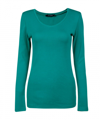 تیشرت آستین بلند زنانه ال سی وایکیکی LC Waikiki کد 0K0259Z8