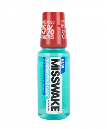 دهانشویه میسویک Misswake مدل Sensitive Care حجم 200 میلی لیتر