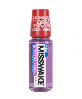دهانشویه میسویک Misswake مدل Total Care حجم 200 میلی لیتر