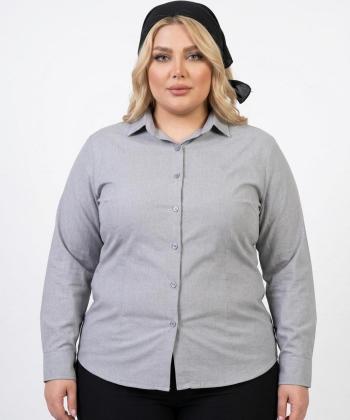 شوميز سايز بزرگ زنانه برنس مدل 30112-1