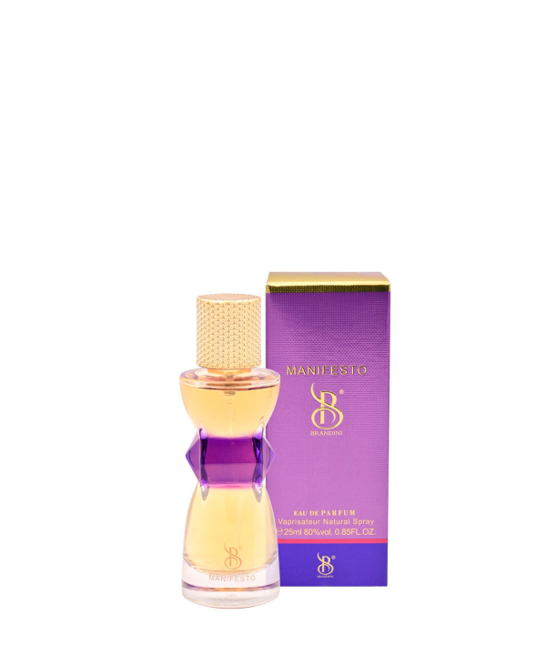 عطر جیبی زنانه برندینی Brandini مدل Manifesto حجم 25 میلی‌لیتر