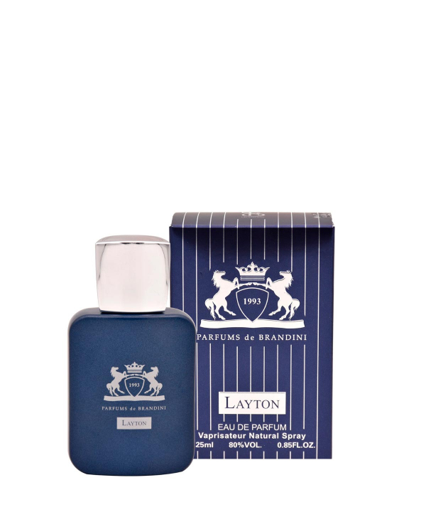 عطر جیبی برندینی Brandini مدل Layton حجم 25 میلی‌لیتر