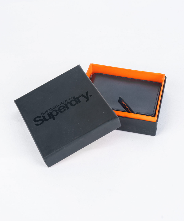 کیف پول مردانه چرم سوپردرای Superdry مدل M98000TQ